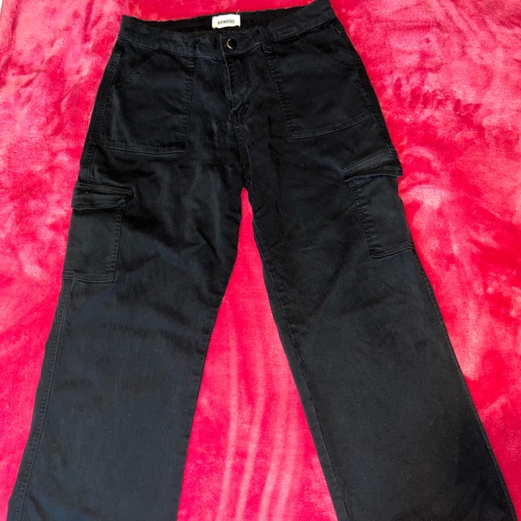 Cargo utility pocket pants with high stretch - Picture 2 of 2